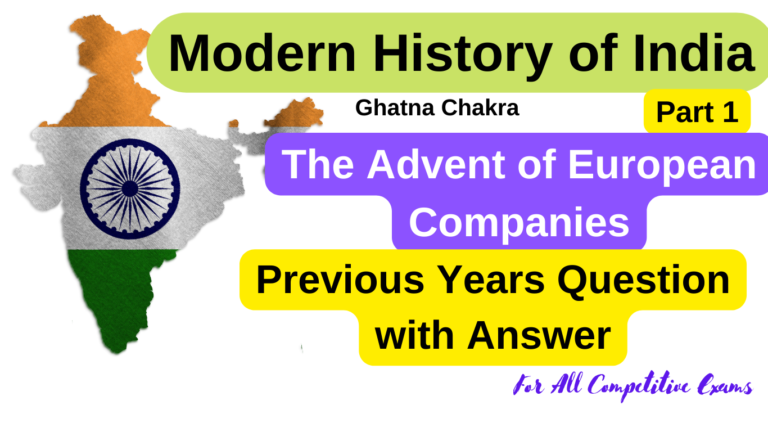 Modern History of India